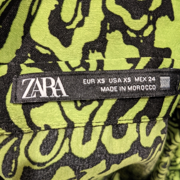 Zara dress zebra print - Picture 4 of 4